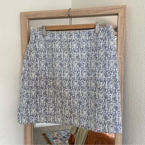 LOFT Textured Shift Skirt